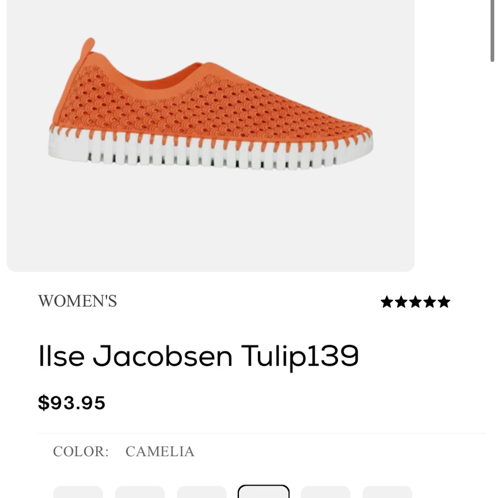 Ilse Jacobsen Tulip139 Orange Sneakers